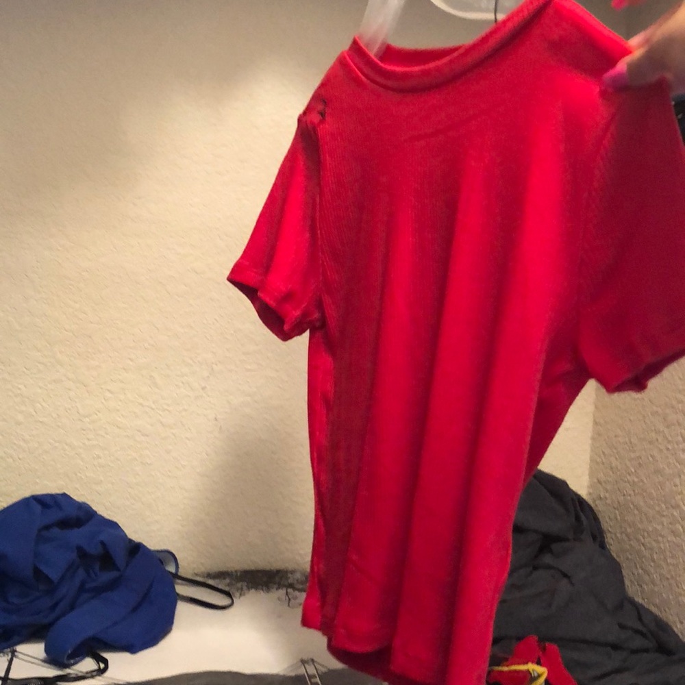 Red shirt